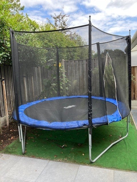 Salta 305 cm trampoline, Kinderen en Baby's, Speelgoed | Buiten | Trampolines, Ophalen, Gebruikt