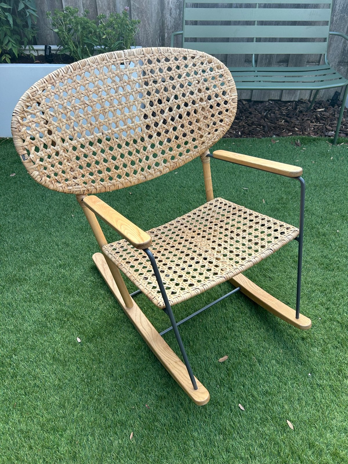 IKEA Schommelstoel van rotan, Ophalen, Gebruikt, Overige kleuren, Eén