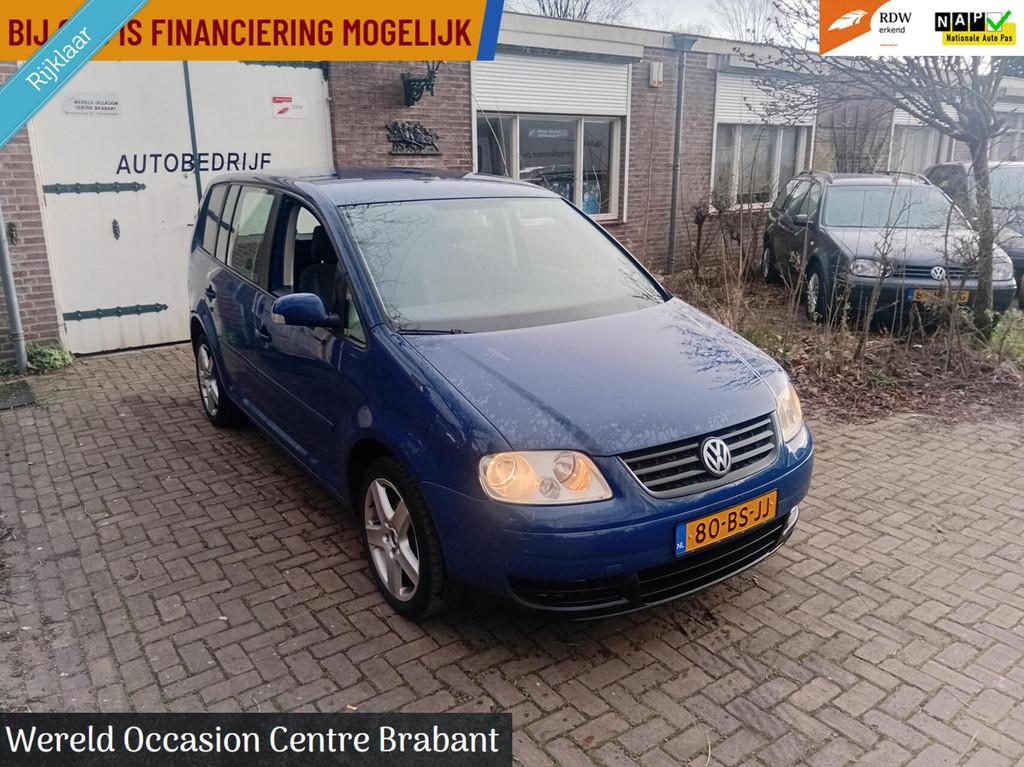 Volkswagen Touran 1.9 TDI automaat luxe grijs-kenteken, Automaat, Gebruikt, Volkswagen, Origineel Nederlands