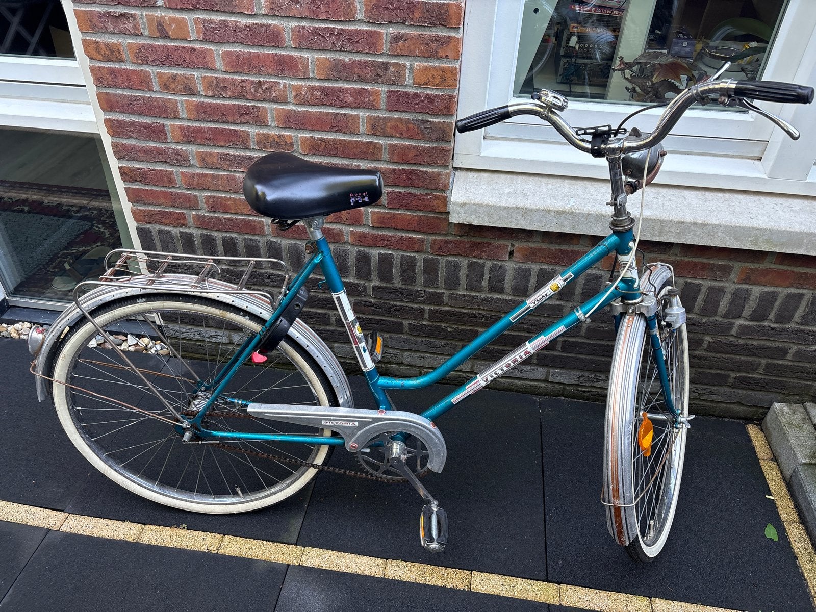 Victoria Damesfiets - Vintage Stadsfiets, Velgrem, Ophalen, Overige merken, 53 tot 56 cm