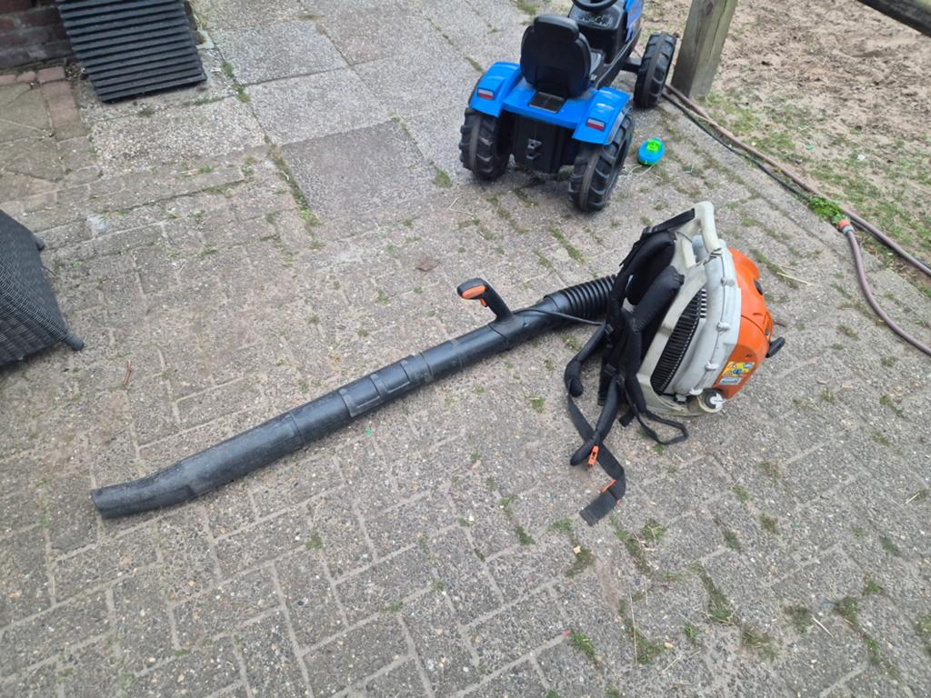 Stihl br600, Tuin en Terras, Bladblazers, Ophalen, Benzine