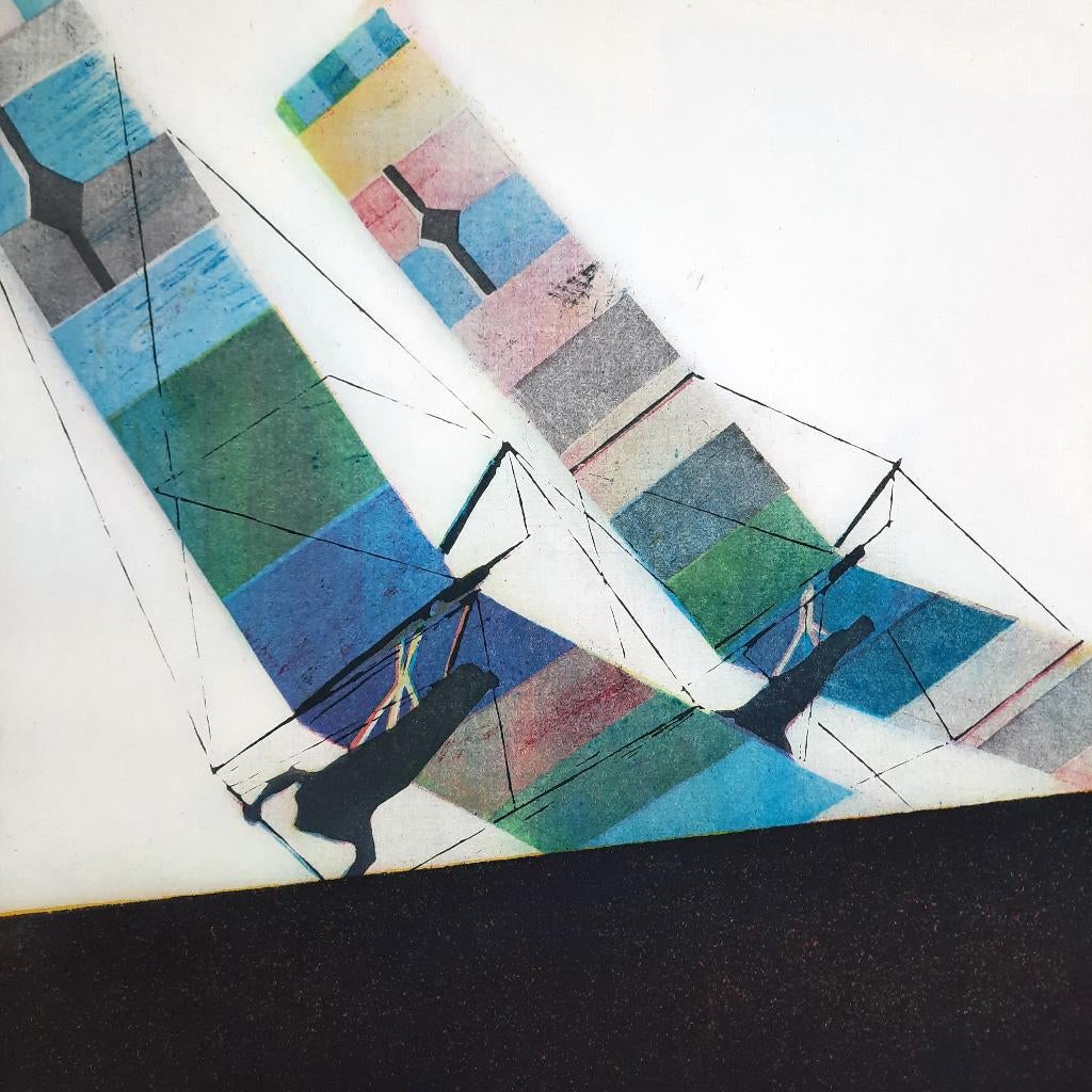 Deltavliegers II 4/20 - Kunstenaar: Betty Brink, Dagelijks leven, Gesigneerd, 1950 - 1999, 55 cm