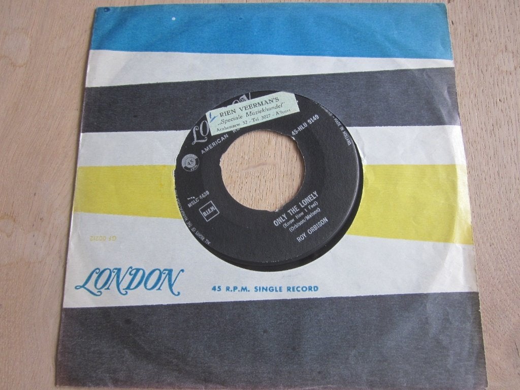 Roy Orbison - Only the lonely, Cd's en Dvd's, Verzenden, 7 inch, Zo goed als nieuw, Pop