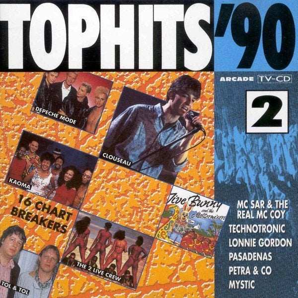 CD Top Hits '90 Volume 2, Ophalen of Verzenden, Gebruikt, Pop
