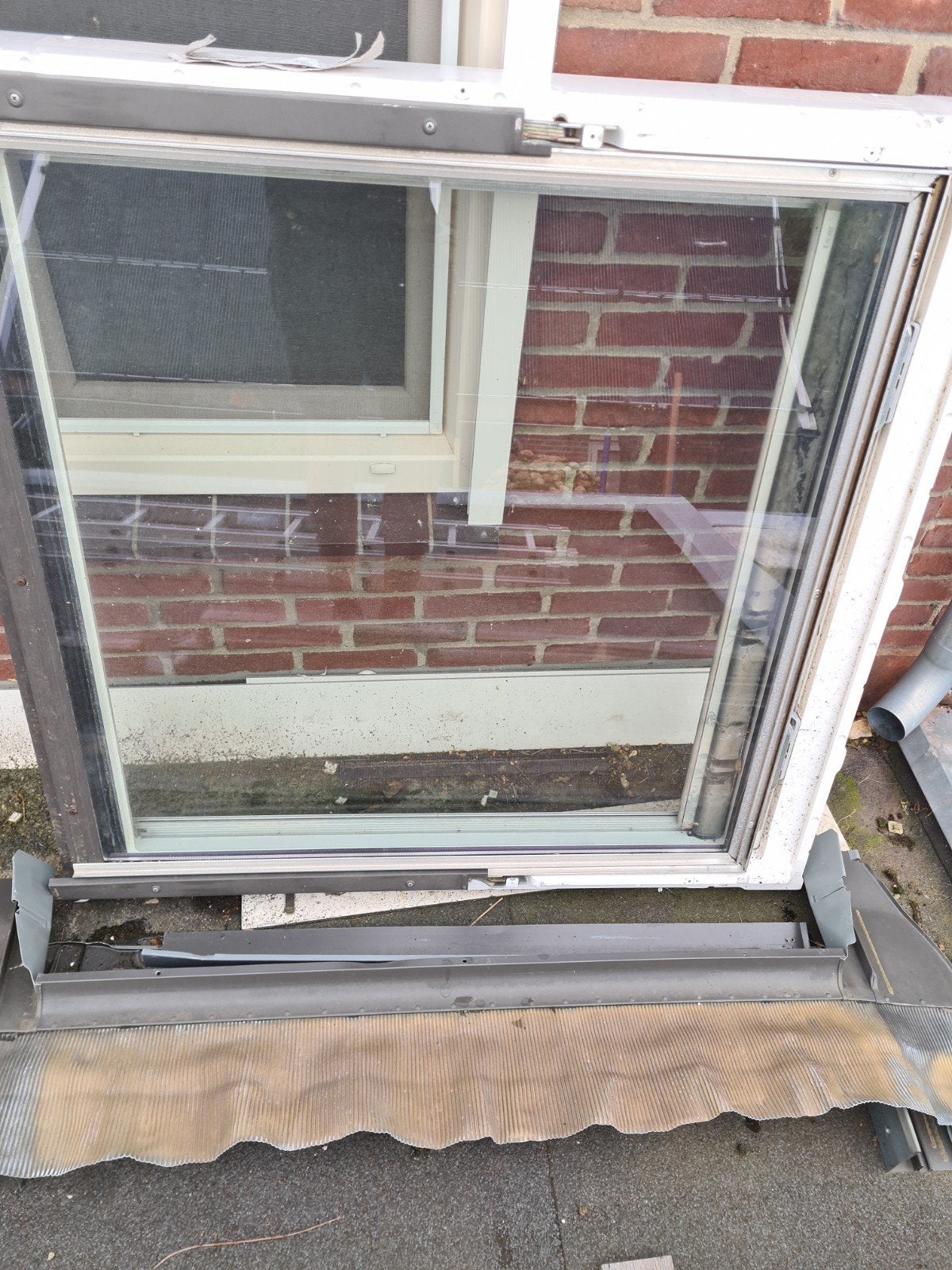 Kunststof Velux Dakraam GGU 606 0000, Ophalen, Gebruikt, Dakraam, Dubbelglas