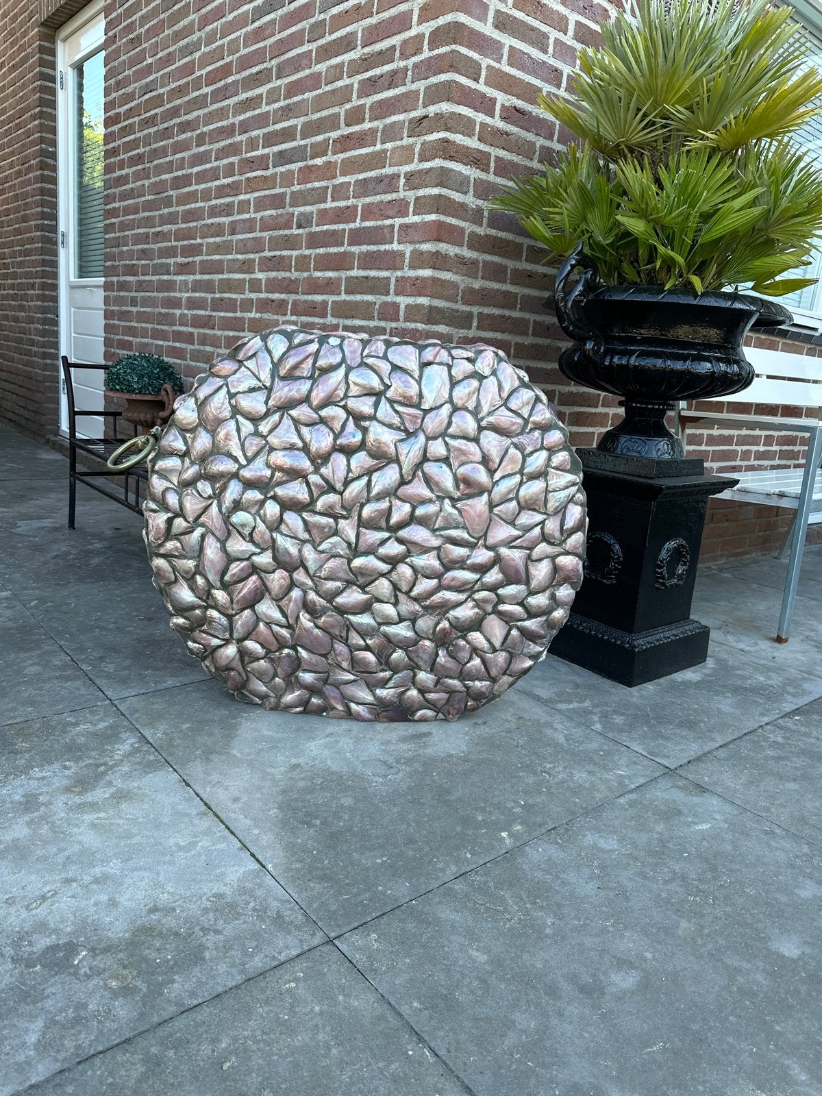 Prachtige Eric Kuster schelpenvaas - Puntgaaf, Ophalen