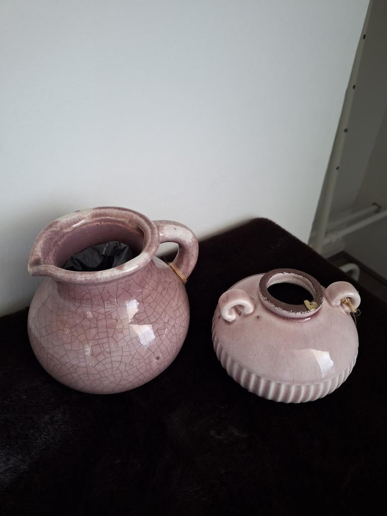 Kruikjes aardewerk, Overige kleuren, Aardewerk of Porselein, Ophalen of Verzenden, Zo goed als nieuw