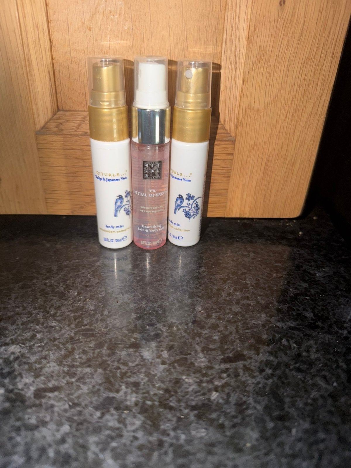 Drie nieuwe mini mistjes Rituals, Sieraden, Tassen en Uiterlijk, Uiterlijk | Lichaamsverzorging, Ophalen, Nieuw