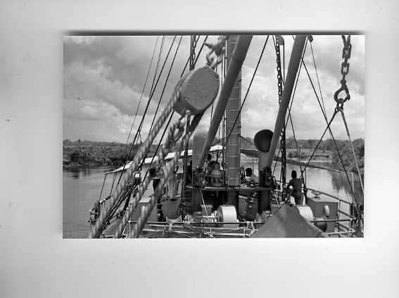 scheepvaart-foto-NED INDIE-KPM-reael?- aan boord, Ophalen of Verzenden, Zo goed als nieuw, Motorboot, Boek of Tijdschrift