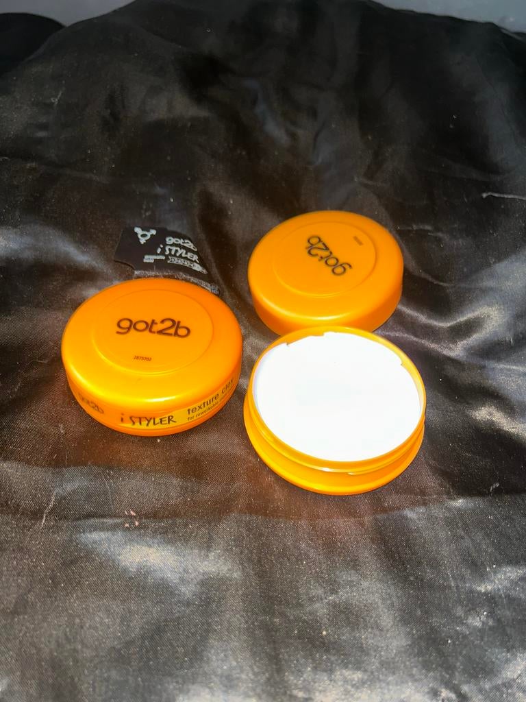 Got2b iStyler Texture Clay - 2 stuk, Ophalen of Verzenden, Zo goed als nieuw, Gel, Wax, Haarlak of Mousse