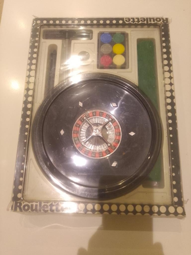 Peri Roulette Spel - Klassiek Casino Plezier (25 cm), Vijf spelers of meer, Ophalen of Verzenden, Gebruikt, Peri