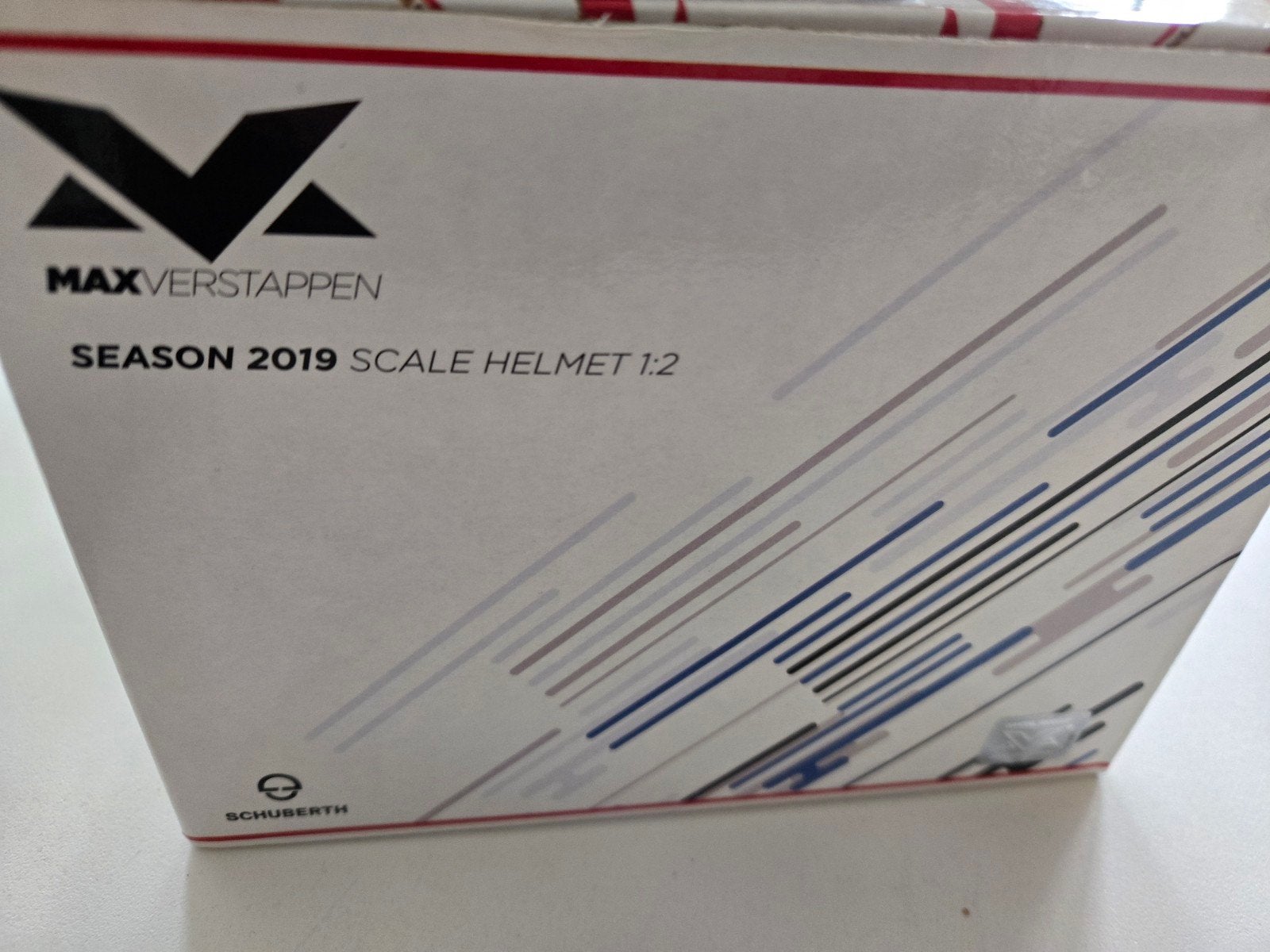 Max Verstappen helm 1:2 seizoen 2019, Ophalen of Verzenden, Zo goed als nieuw, Formule 1