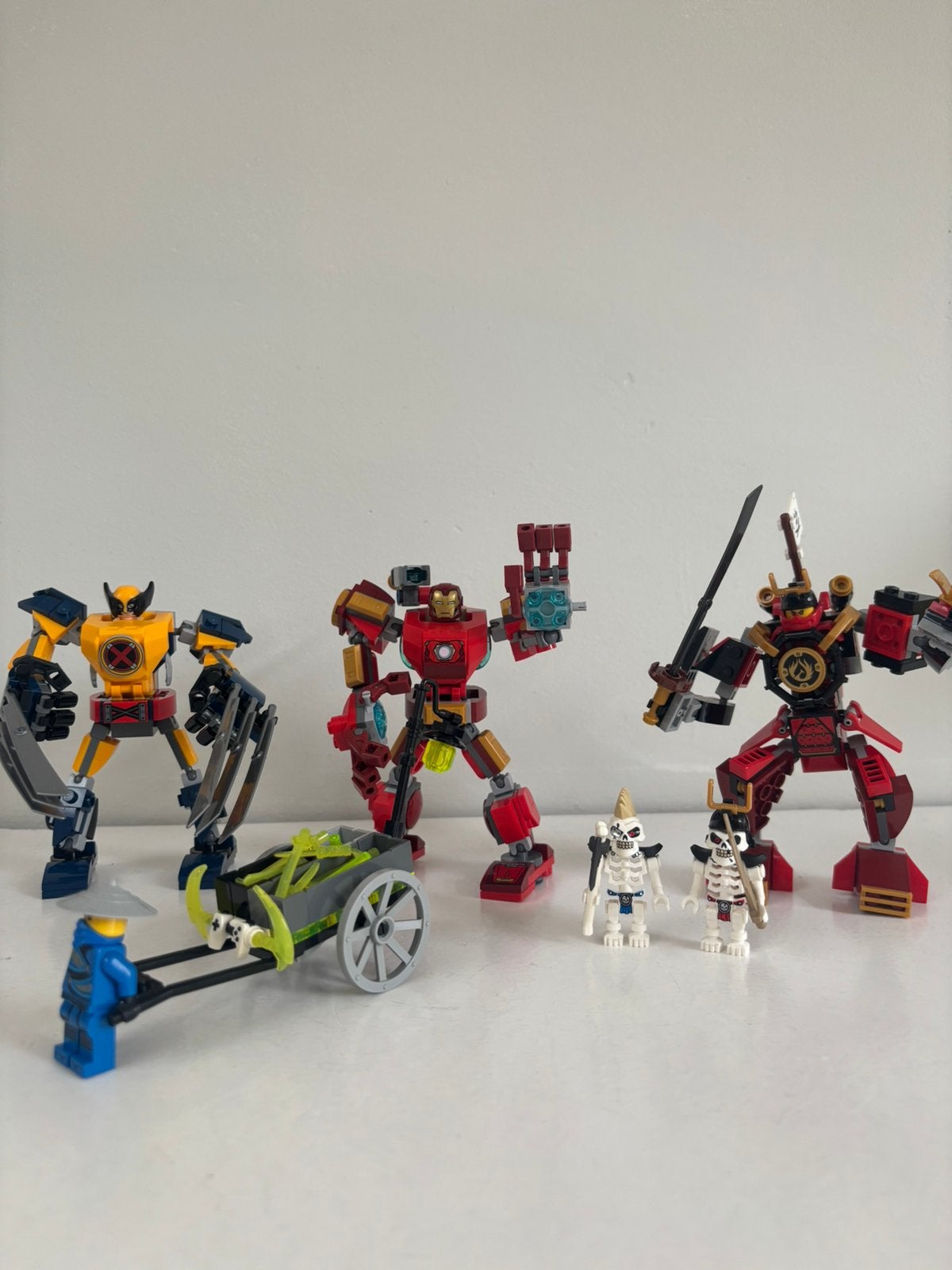 Partij lego Marvel en Ninjago sets, Ophalen of Verzenden, Zo goed als nieuw