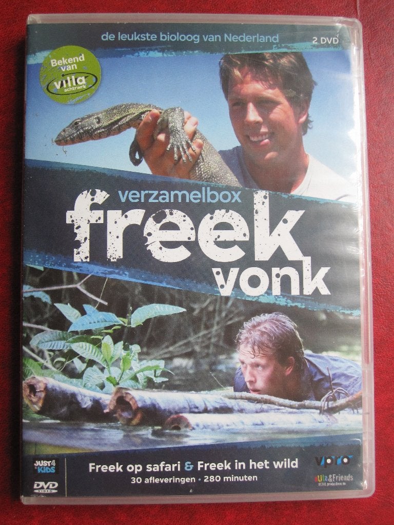 Freek Vonk - Verzamelbox (2 disc), Alle leeftijden, Tv-serie, Zo goed als nieuw, Dieren