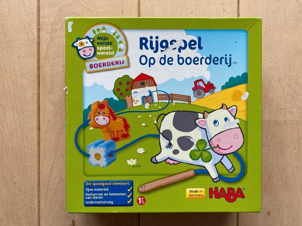 Haba rijgen Op de boerderij, Ophalen of Verzenden, Gebruikt