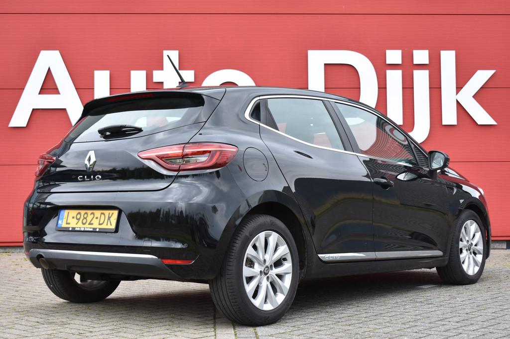 Renault Clio 1.0 TCe Intens LED | Carplay | Keyless | Clima, Auto's, Renault, Voorwielaandrijving, Stof, Gebruikt, Met garantie (alle)