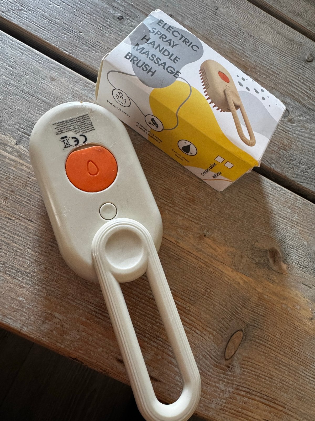 Elektrische Spray Massage Borstel voor Honden en Katten, Ophalen of Verzenden, Nieuw