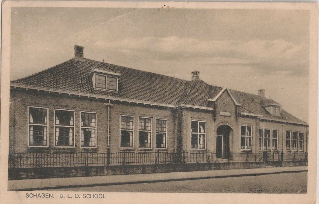Schagen, Verzamelen, Verzenden, 1920 tot 1940, Gelopen, Noord-Holland