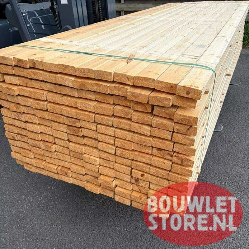 Vuren balken SLS grenen | balk | 38 x 89 mm | geschaafd, 25 tot 50 mm, Nieuw, Ophalen of Verzenden, 300 cm of meer