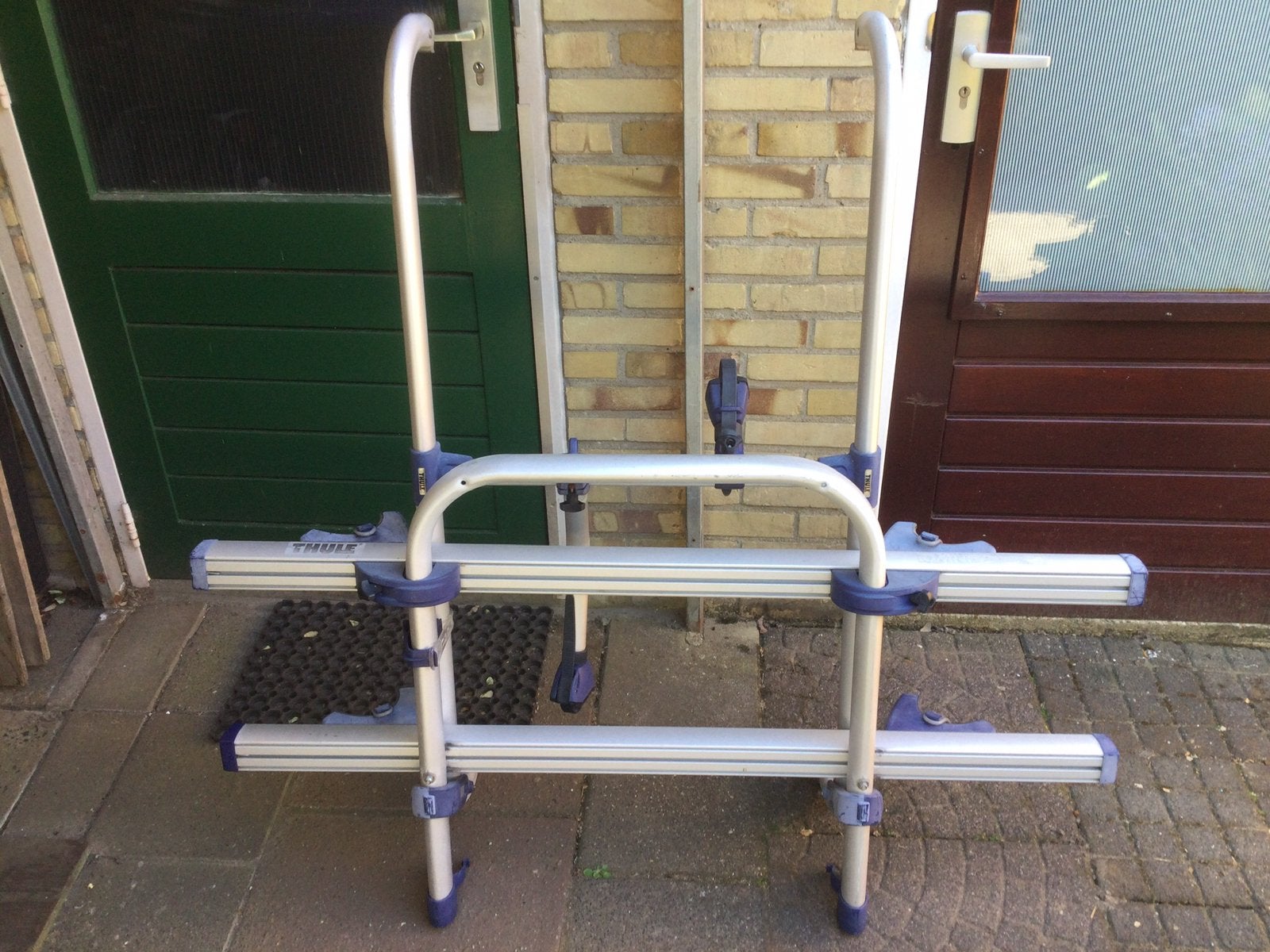 Thule Fietsdrager voor achter de Caravan of.Camper, Caravans en Kamperen, Camper-accessoires, Ophalen of Verzenden, Zo goed als nieuw