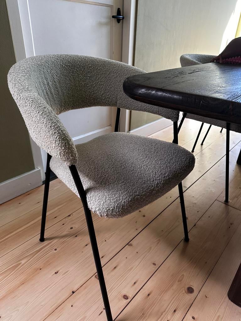 Eleonora Luka eetkamer stoelen 4x, Huis en Inrichting, Ophalen, Zo goed als nieuw, Vier