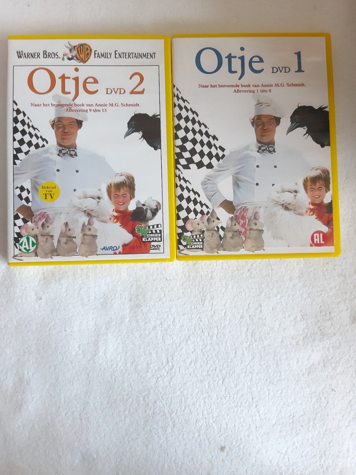 Otje DVD 1 & 2 - Gebaseerd op Annie M.G. Schmidt, Cd's en Dvd's, Gebruikt, Alle leeftijden, Tv-serie, Ophalen of Verzenden