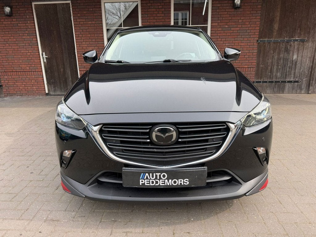 Mazda CX-3 2.0 SkyActiv-G 120 GT-M |ACC| Head-up| Camera| Le, Auto's, Mazda, 1998 cc, Zwart, 4 cilinders, 1188 kg