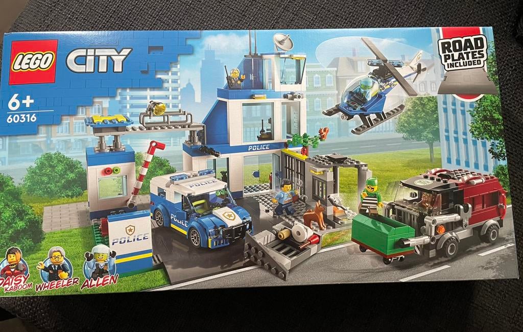Nieuw! LEGO City Politiebureau - 60316 - Bouwsets Nieuw, Ophalen, Nieuw