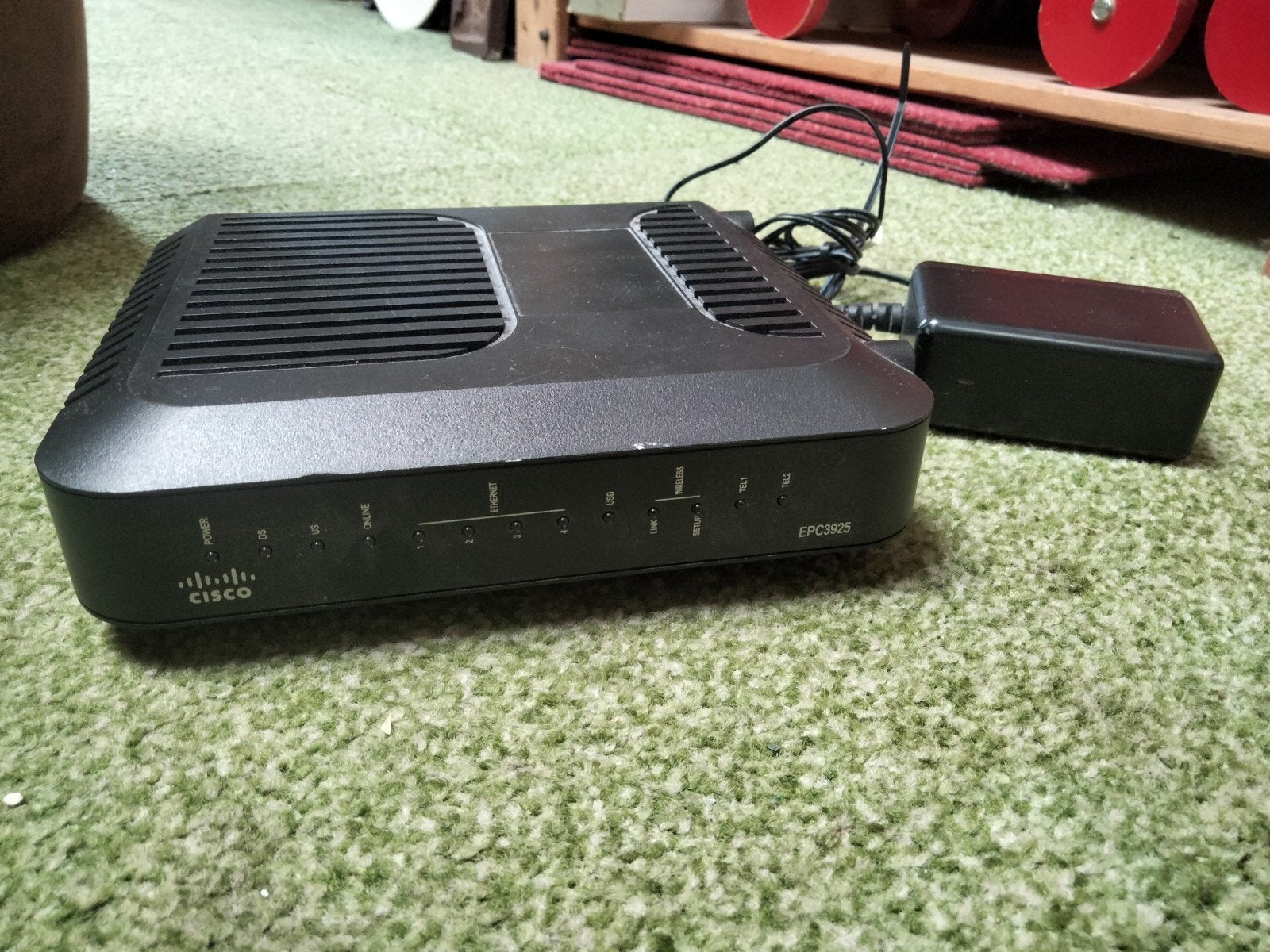 Cisco EPC3925 modemrouter, Audio, Tv en Foto, Ophalen of Verzenden, Gebruikt