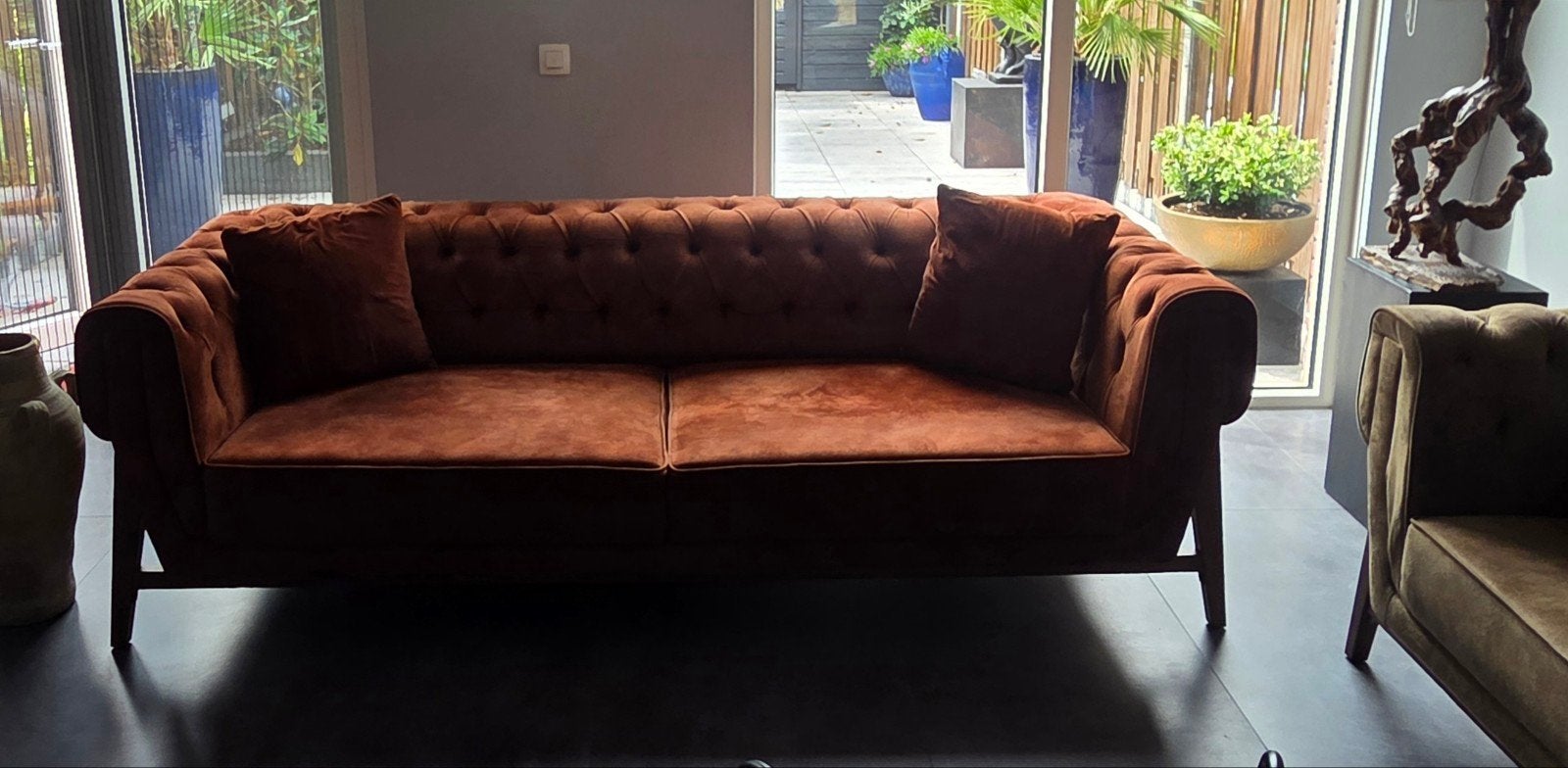 COMFORTABEL! 2x Banken |  Los € 100,-, Ophalen, Overige materialen, 75 tot 100 cm, Zo goed als nieuw