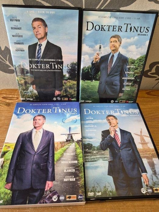 Dokter Tinus seizoen 1 t/m 6 compleet Nederlandse tv-serie, Alle leeftijden, Seizoen 6, Drama, Zo goed als nieuw