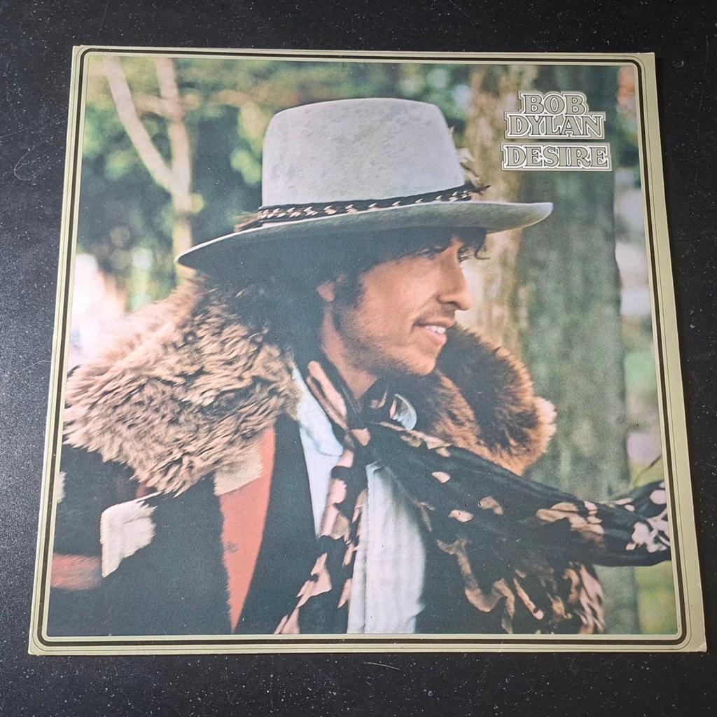 Bob Dylan - Desire (LP, Album, Stereo, CBS 32570), Cd's en Dvd's, Vinyl | Pop, Gebruikt, Ophalen of Verzenden, 1970 - 1979, Inclusief binnenhoes