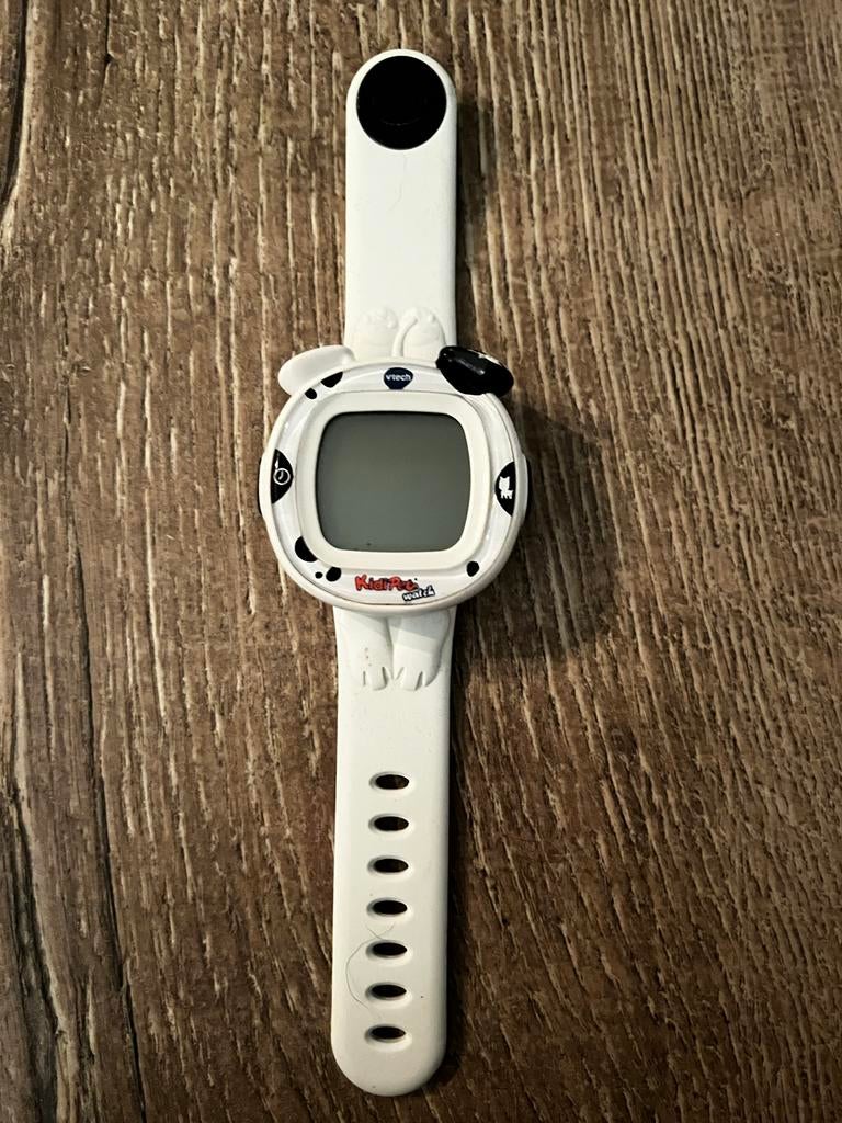 Vtech Kidizoom Smartwatch - Wit met dalmatiër design, Kinderen en Baby's, Speelgoed | Vtech, Ophalen of Verzenden, Gebruikt, 4 tot 6 jaar