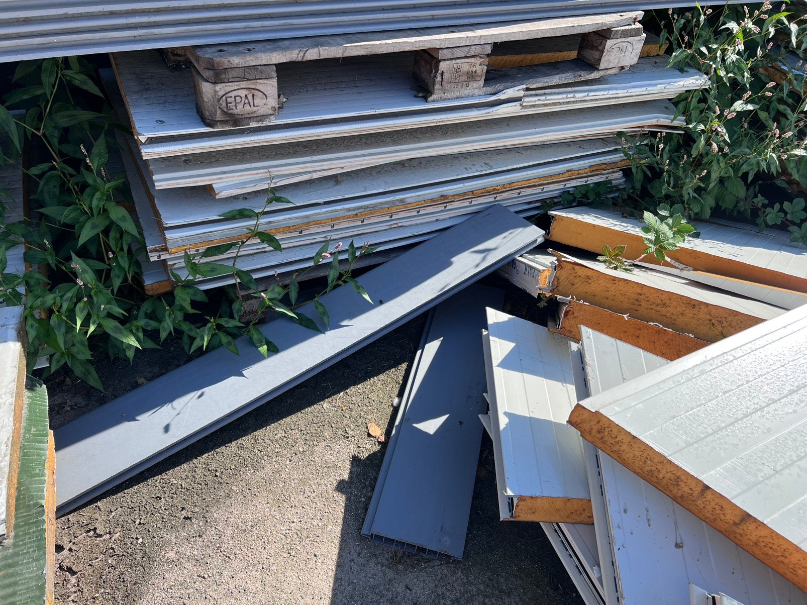 Sandwichpanelen te koop, Ophalen, Gebruikt, Overige materialen, 50 tot 100 mm