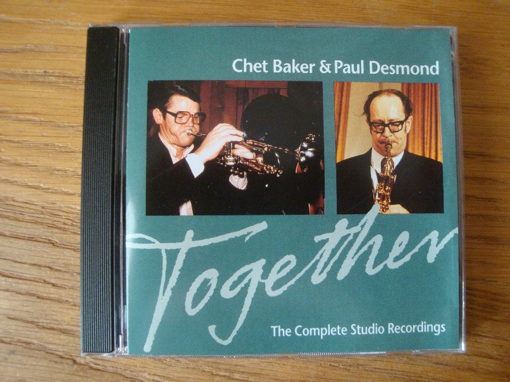 Chet Baker & Paul Desmond - Together: The Complete Studio R., Cd's en Dvd's, Inclusief doosje, Ophalen of Verzenden, Zo goed als nieuw