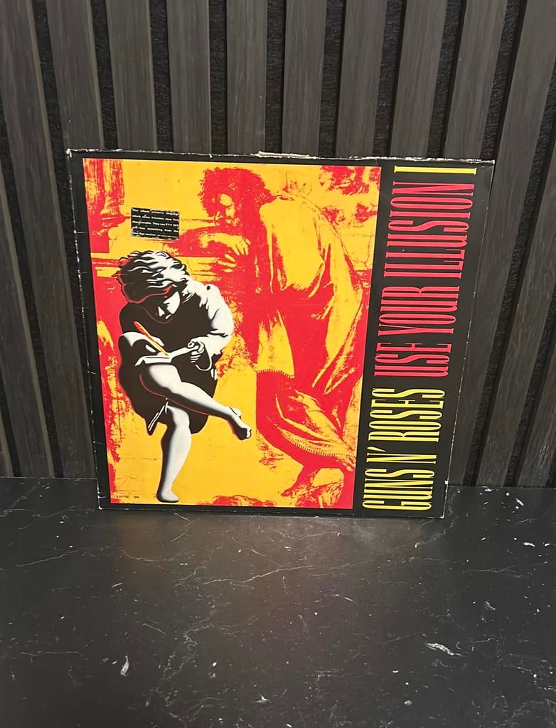 Guns N’ Roses: Use Your Illusion I (Duitse 1st press 2LP), Cd's en Dvd's, Vinyl | Hardrock en Metal, Ophalen of Verzenden, Gebruikt