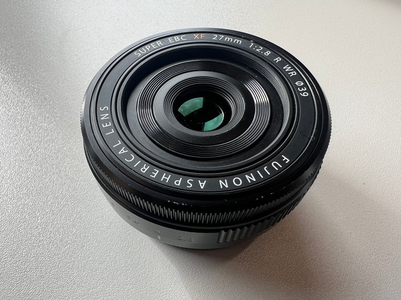 Fujifilm Fujinon XF 27mm F2.8 R WR – Pancake lens, Fujifilm, Autofocus, Zo goed als nieuw, Fujifilm X-mount