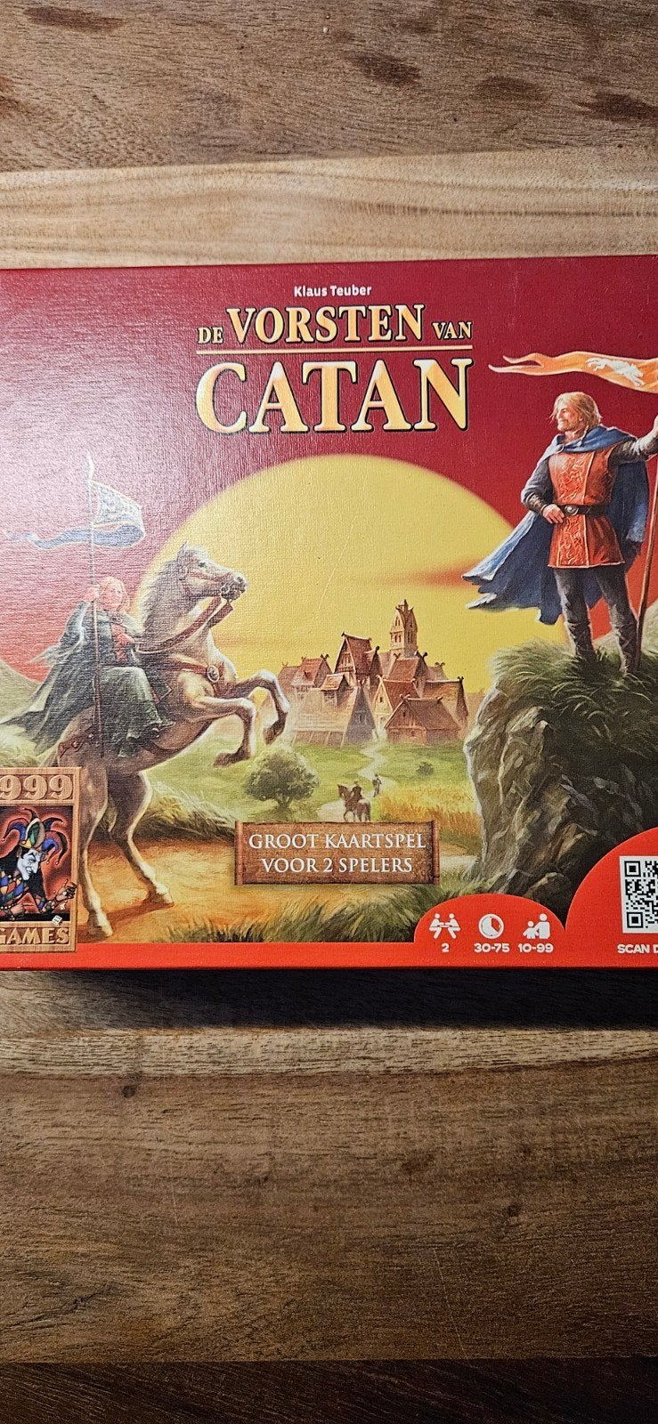De Vorsten van Catan - Groot Kaartspel voor 2 Spelers, Hobby en Vrije tijd, Gezelschapsspellen | Kaartspellen, Een of twee spelers