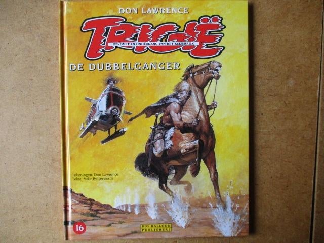 adv8434 trigie 16 hc, Eén stripboek, Ophalen, Gelezen