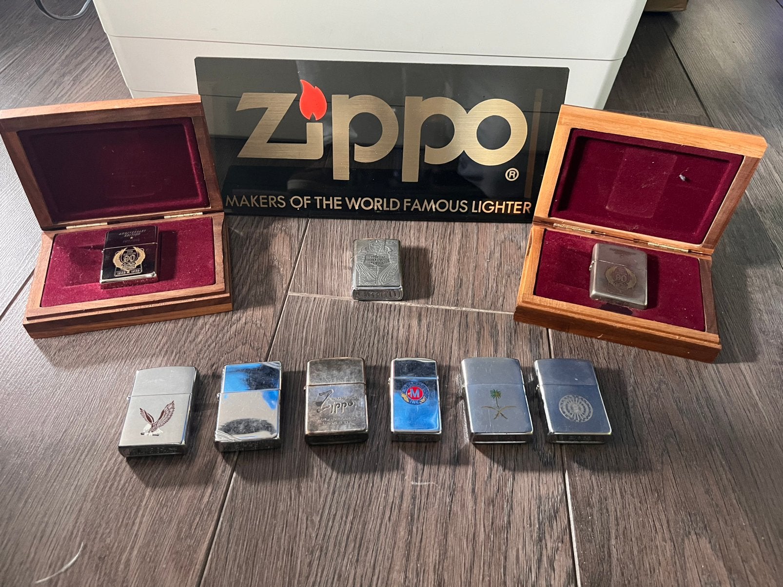 ZIPPO   9 stuks, Verzenden, Zo goed als nieuw