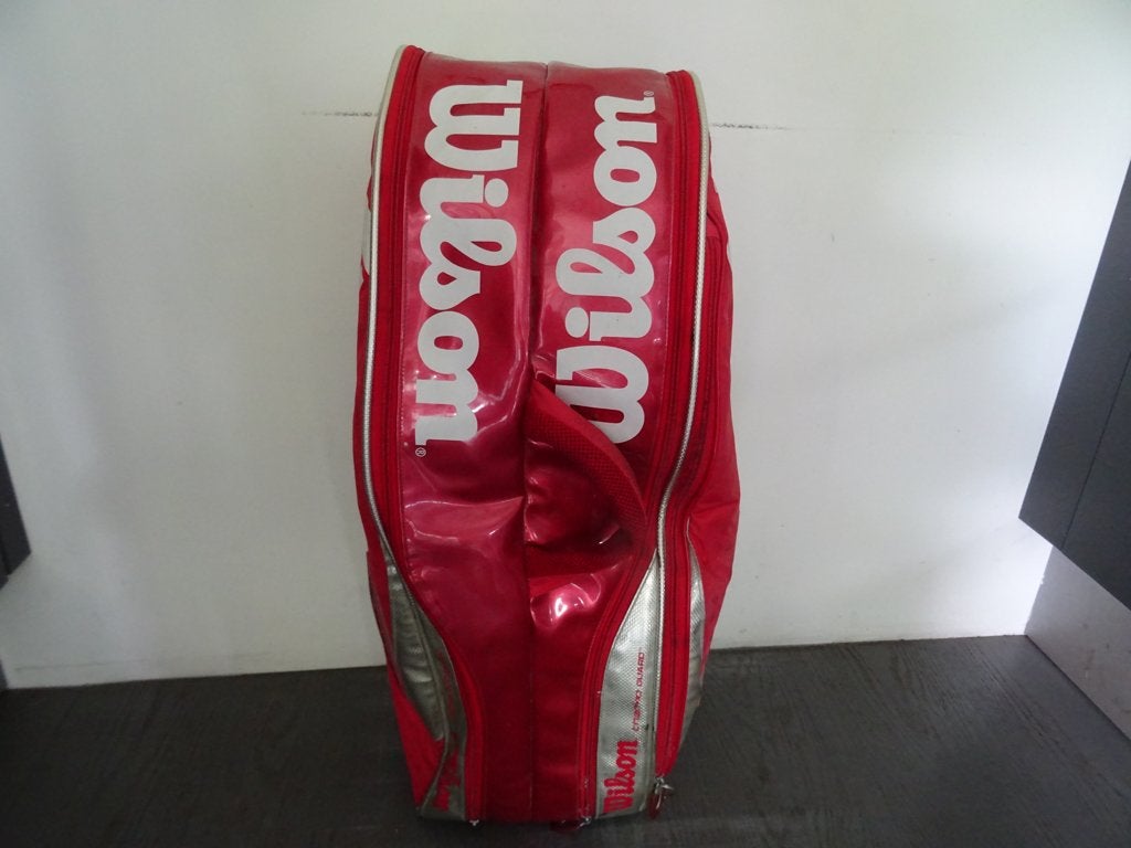 WILSON TAS MET VIJF TENNIS RACKETS (IN UITSTEKENDE STAAT), Sport en Fitness, Tennis, Ophalen of Verzenden, Zo goed als nieuw, Tas