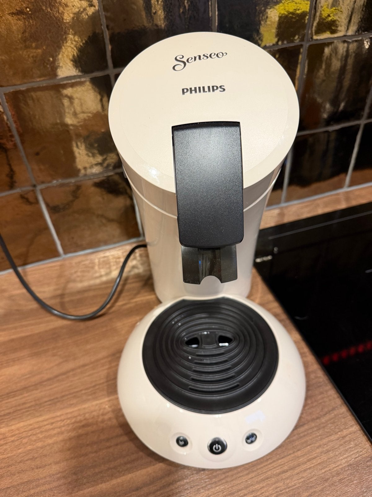Philips Senseo Original Koffiezetapparaat - beige, Ophalen, Koffiemachine, Zo goed als nieuw, 1 kopje