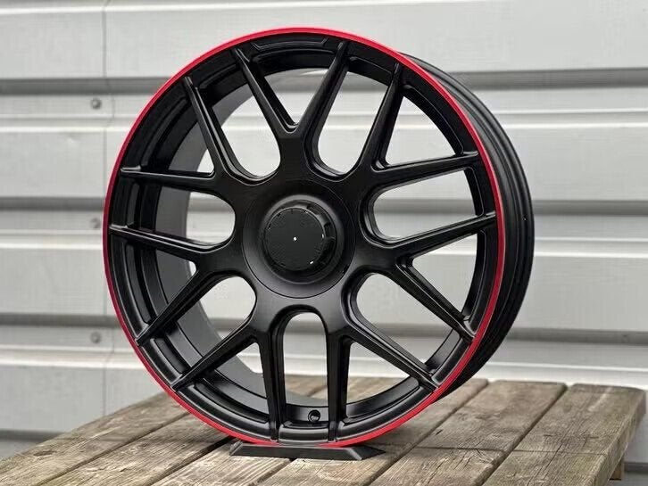 19" MERCEDES A45 CLA45 AMG Look Sportvelgen A B CLA GLA GLB, 19 inch, Gebruikt, Velg(en), -