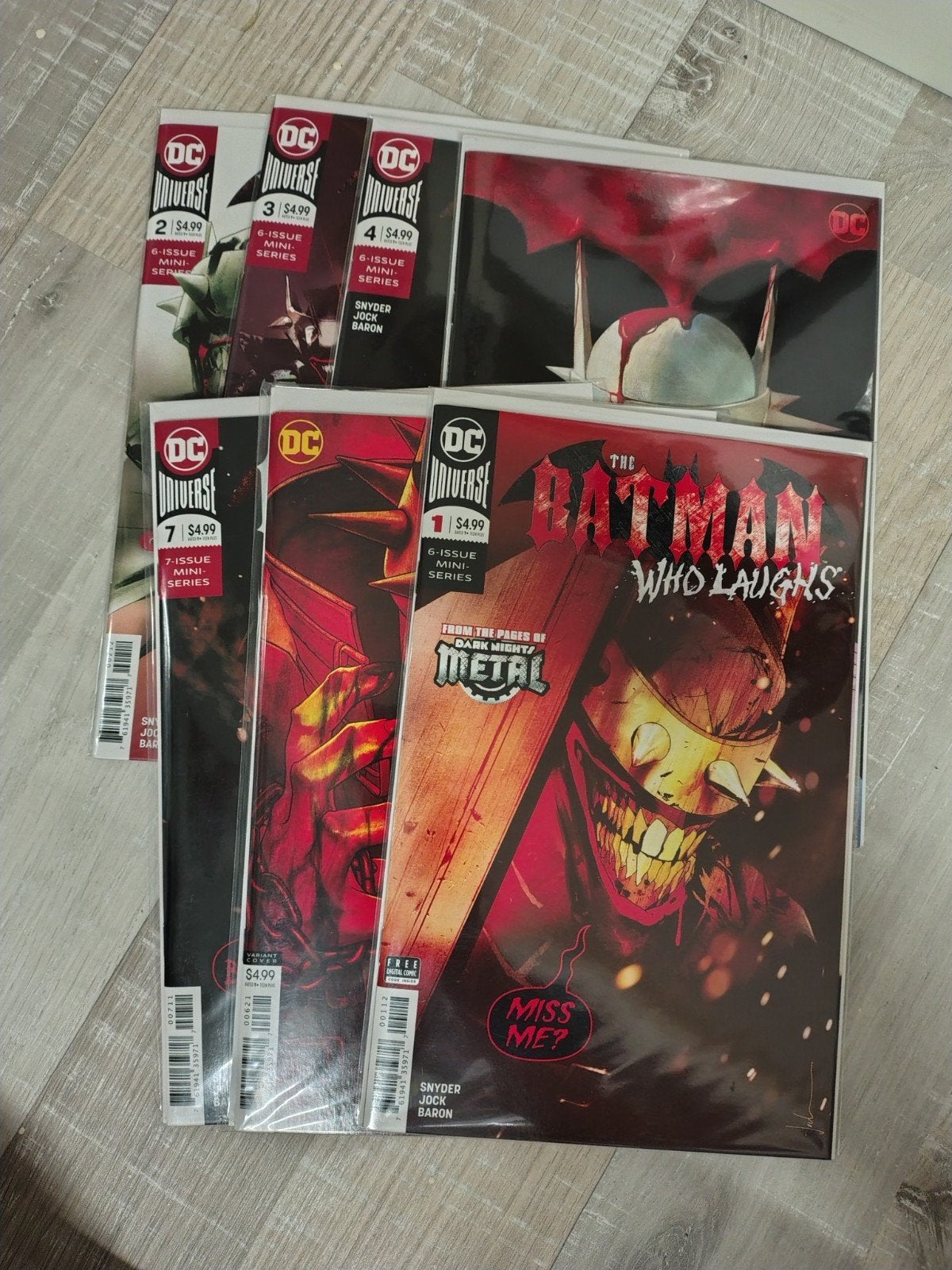 Batman Who Laughs complete serie Joker DC comics, Complete serie of reeks, Ophalen, Zo goed als nieuw, Amerika