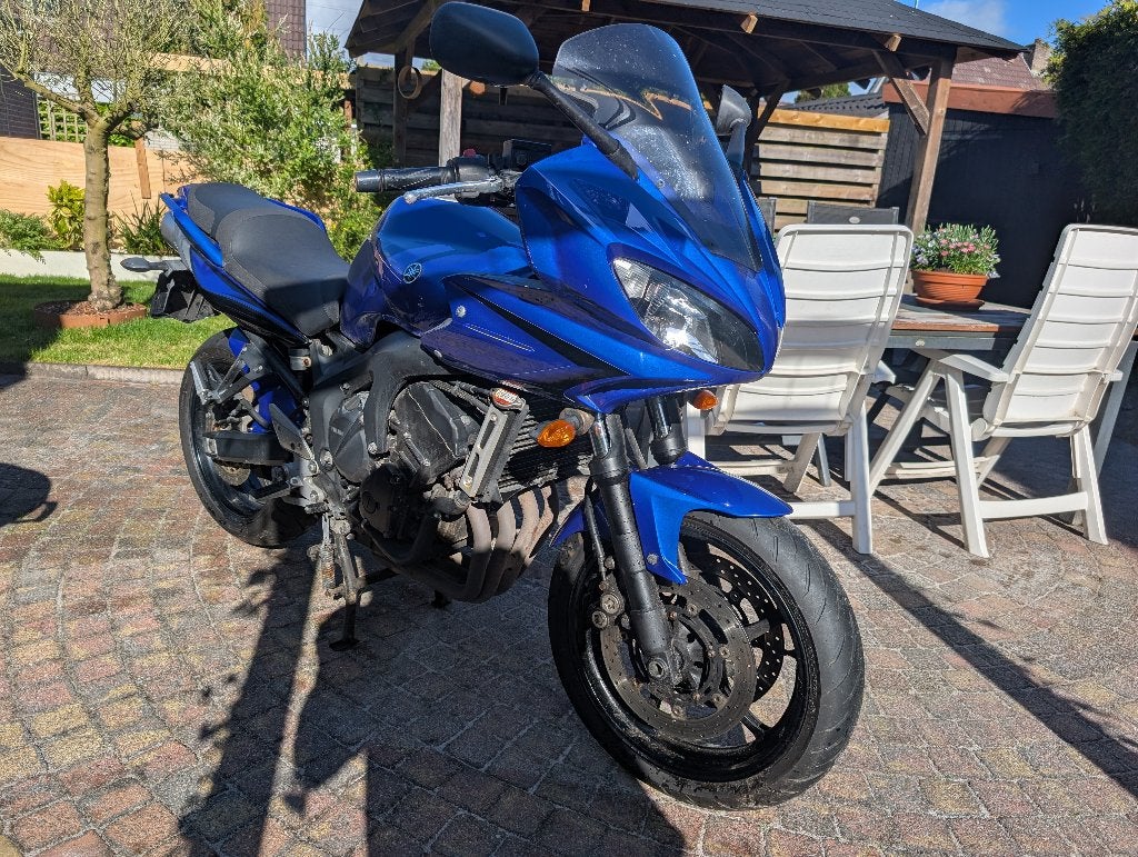 Yamaha FZ6 Fazer S2 (2007) – 66.209 km – blauw, 4 cilinders, Motorrijbewijs A, Gebruikt, Meer dan 35 kW