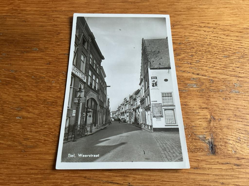 Tiel Weerstraat, Verzamelen, Ansichtkaarten | Nederland, Ophalen of Verzenden, Voor 1920, Gelderland