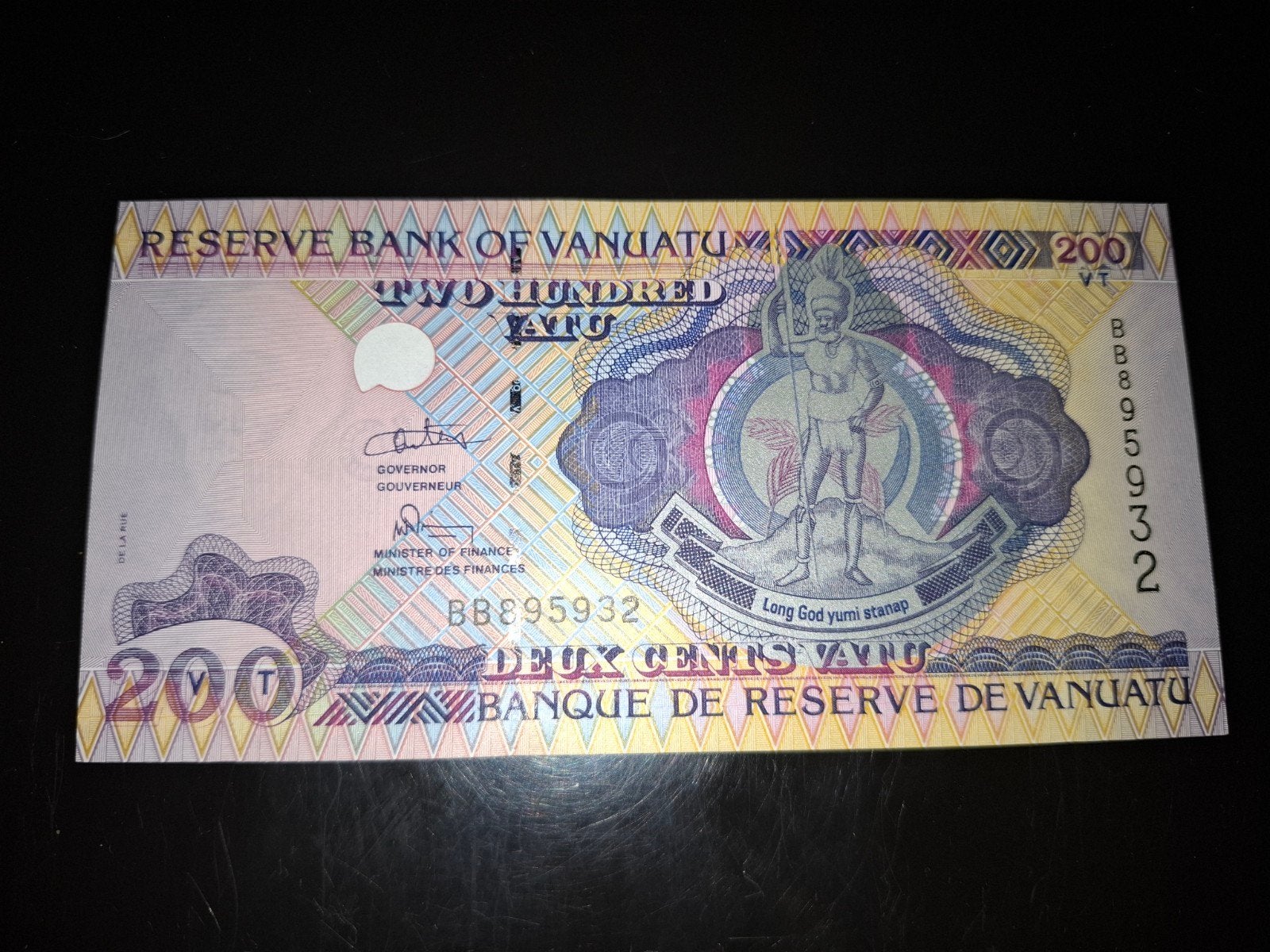 ### Vanuatu 200 vatu 2011 ###, Postzegels en Munten, Ophalen of Verzenden