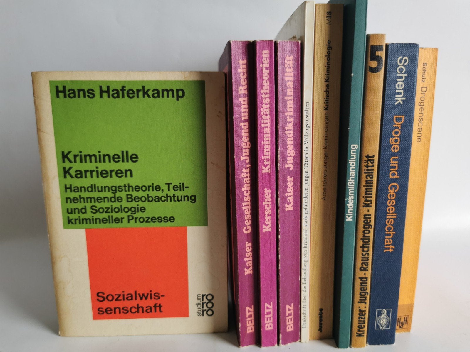 Drugs, jeugdcriminaliteit Duitsland jaren 70 [criminologie], Ophalen of Verzenden, Gelezen, Diverse auteurs, Nederland