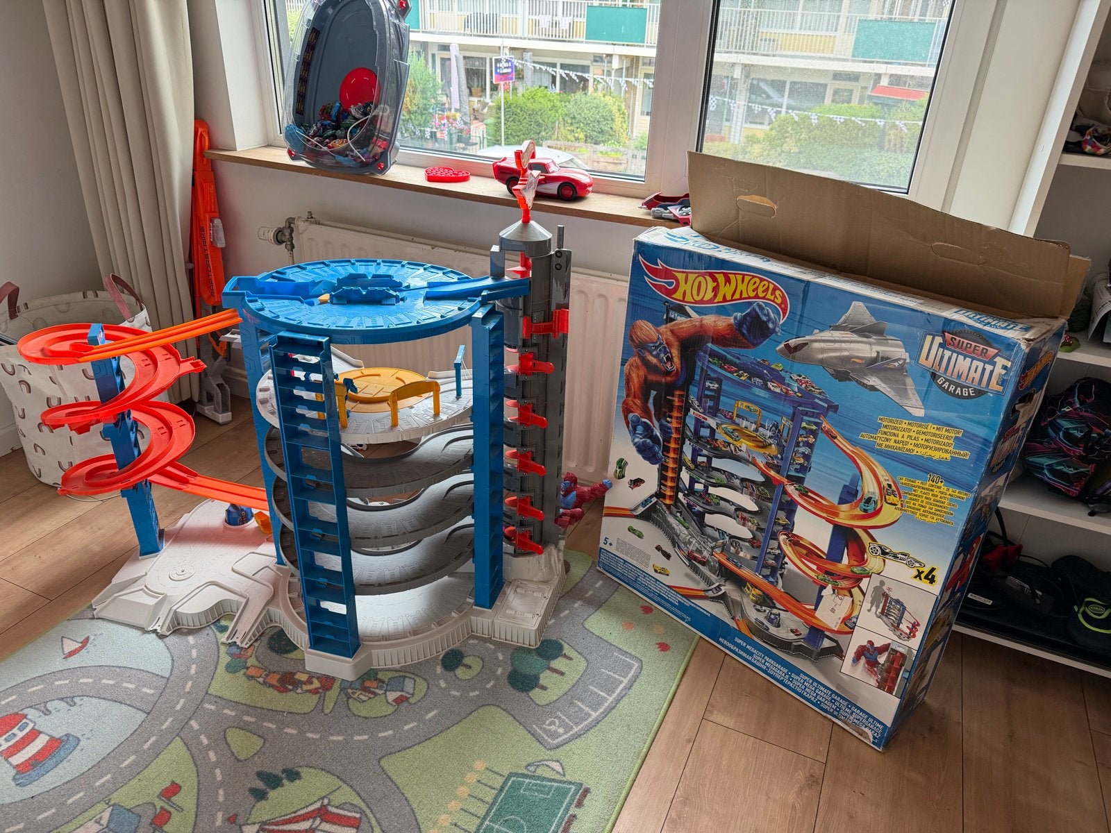 Hot Wheels Super Ultimate Garage, Ophalen of Verzenden, Zo goed als nieuw