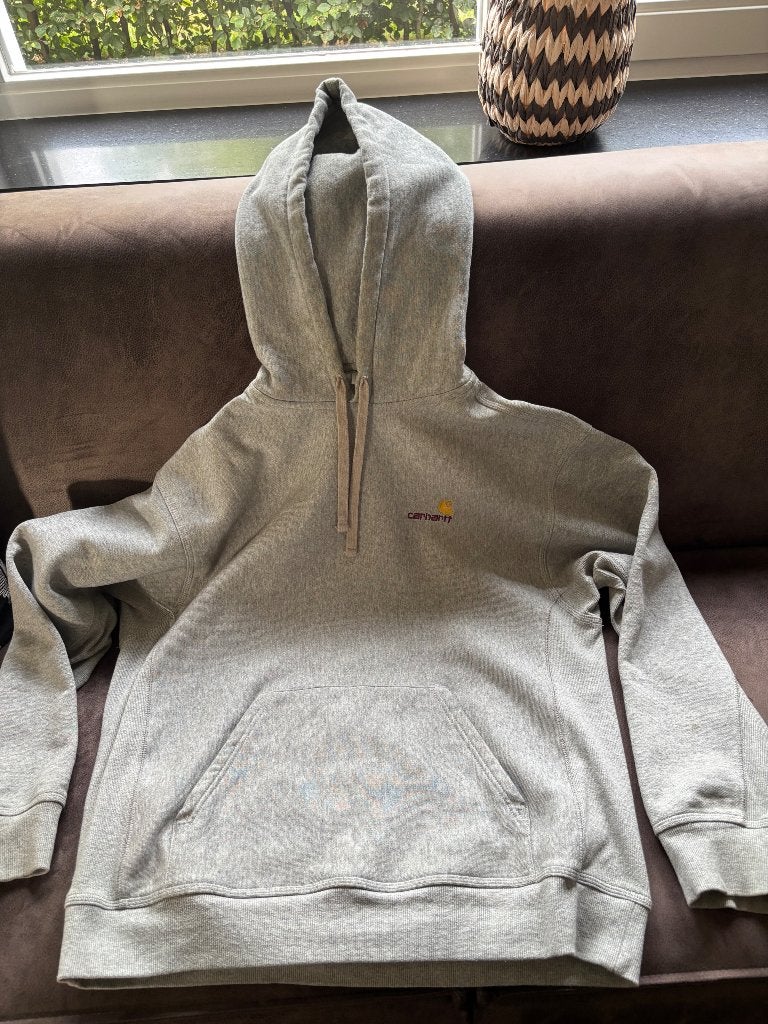 Carhartt grijze hoodie xl, Carhartt, Maat 56/58 (XL), Ophalen of Verzenden, Grijs